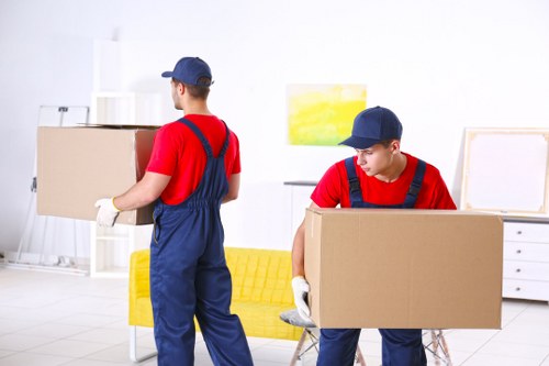 Furniture pick-up service for a Deptford home with bulky items ready for removal