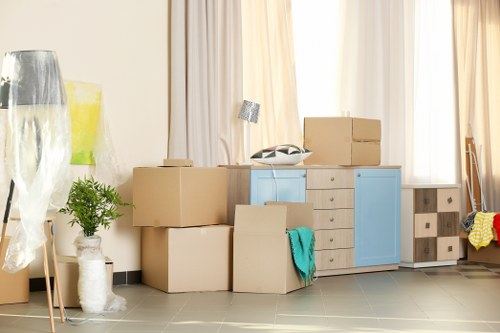 Office moving team planning a Deptford business relocation