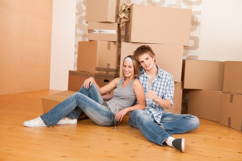 Secure Man With Van Deptford payment area with protected booking details