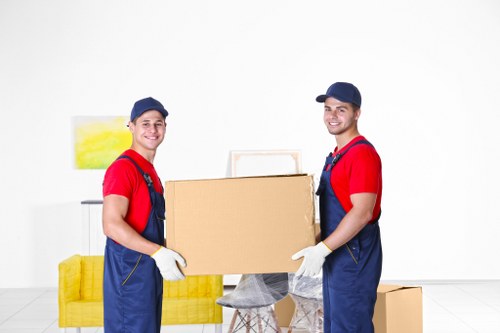 Local movers working on a residential move in Deptford