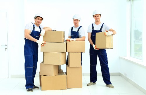 Charity donation items prepared for reuse