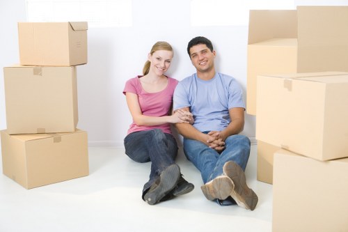 Packing and loading service for a flat move in Deptford