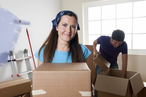Commercial moving support for a local Deptford business
