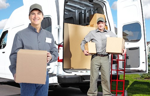 Large moving truck suitable for flat and house removals in Deptford