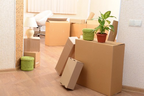 Careful furniture handling during a Deptford home move