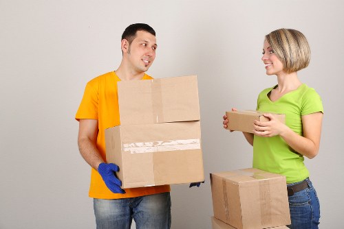 Office removal service for a business in Deptford